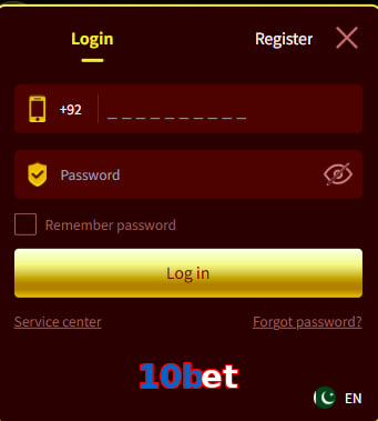 10bet login preview
